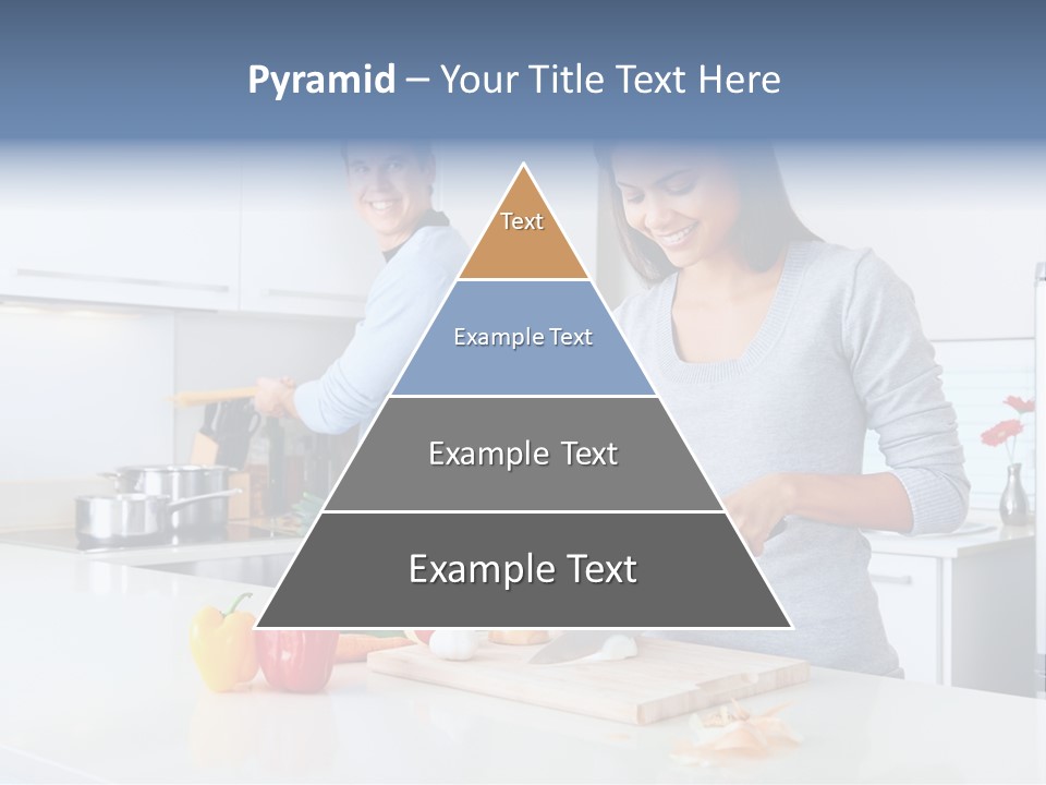 Man Tomato Cook PowerPoint Template