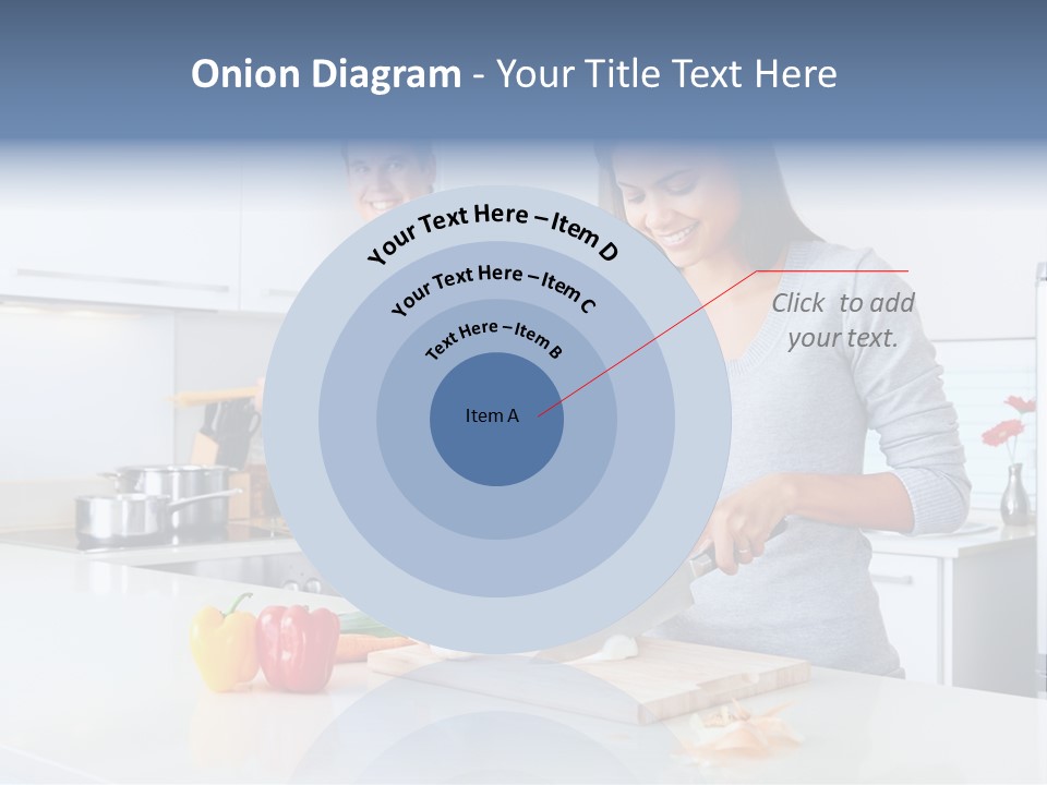 Man Tomato Cook PowerPoint Template