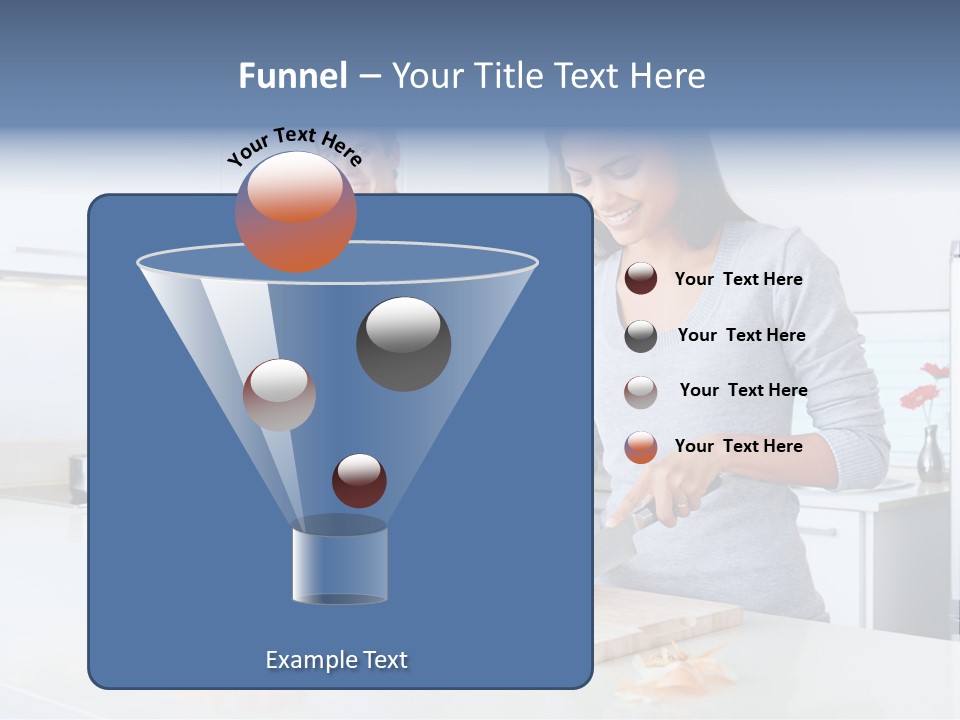 Man Tomato Cook PowerPoint Template