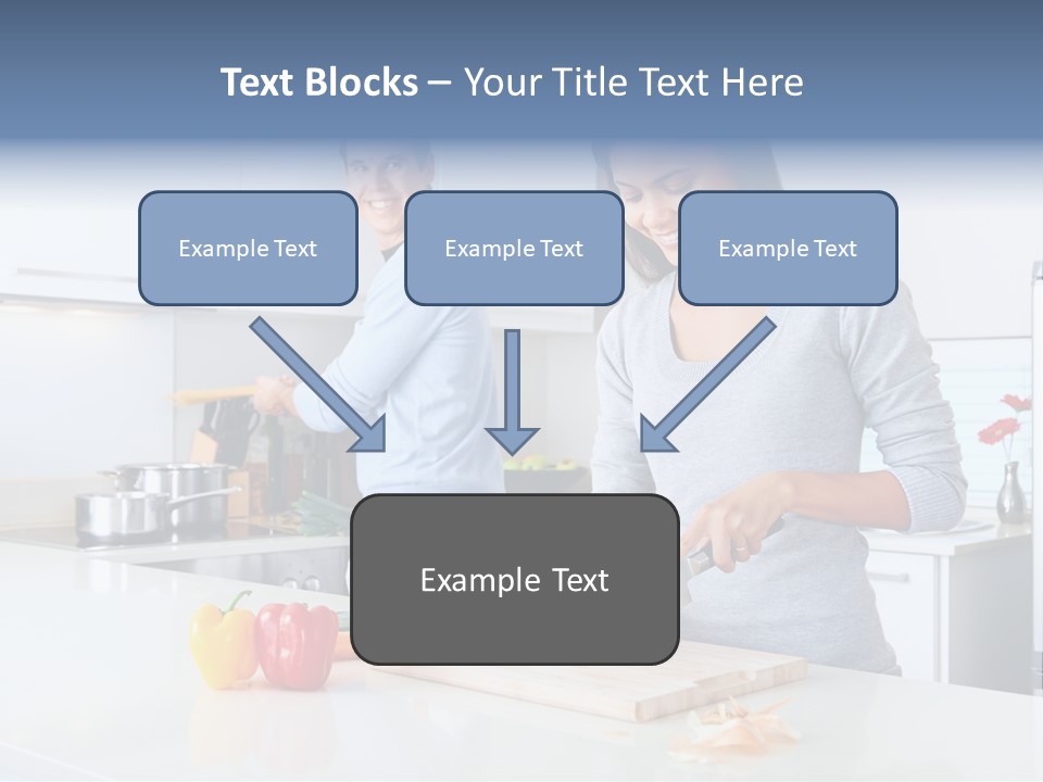 Man Tomato Cook PowerPoint Template