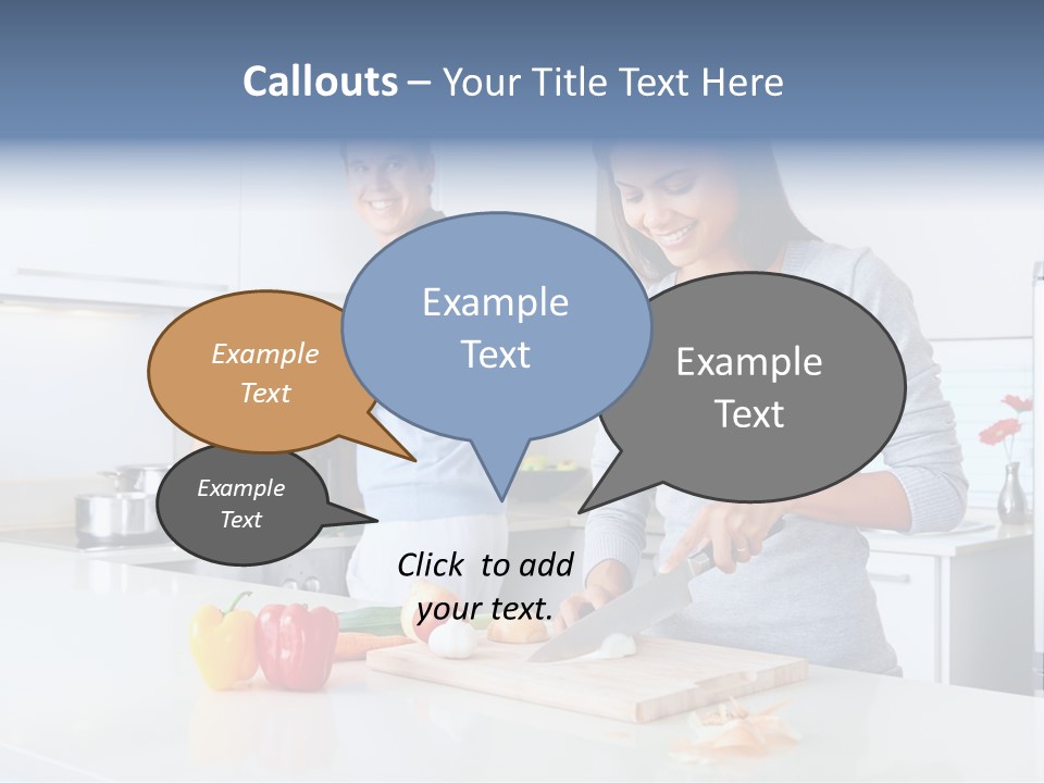 Man Tomato Cook PowerPoint Template