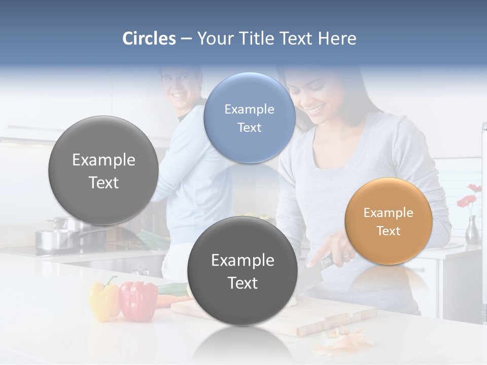 Man Tomato Cook PowerPoint Template