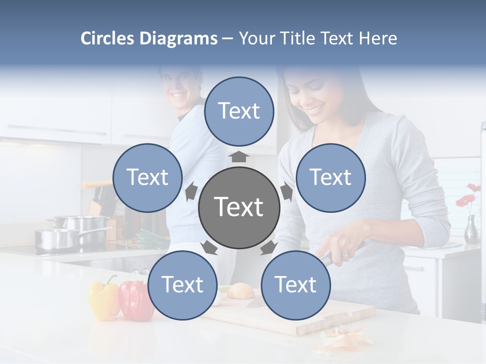 Man Tomato Cook PowerPoint Template