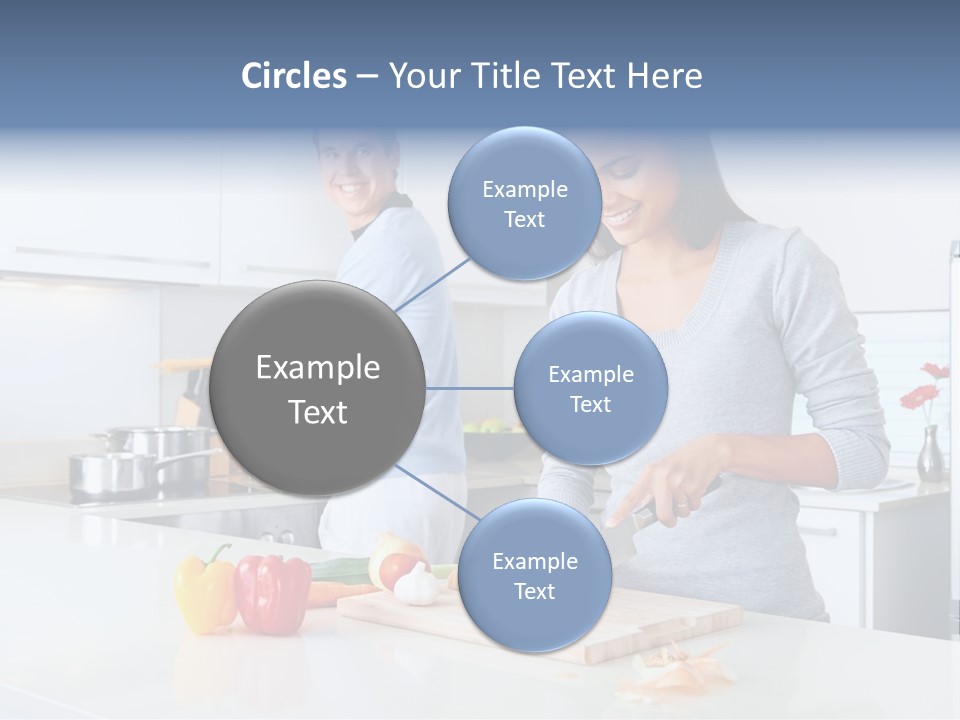 Man Tomato Cook PowerPoint Template