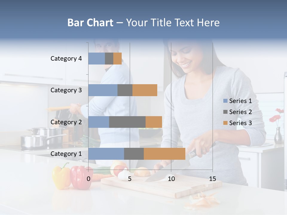 Man Tomato Cook PowerPoint Template