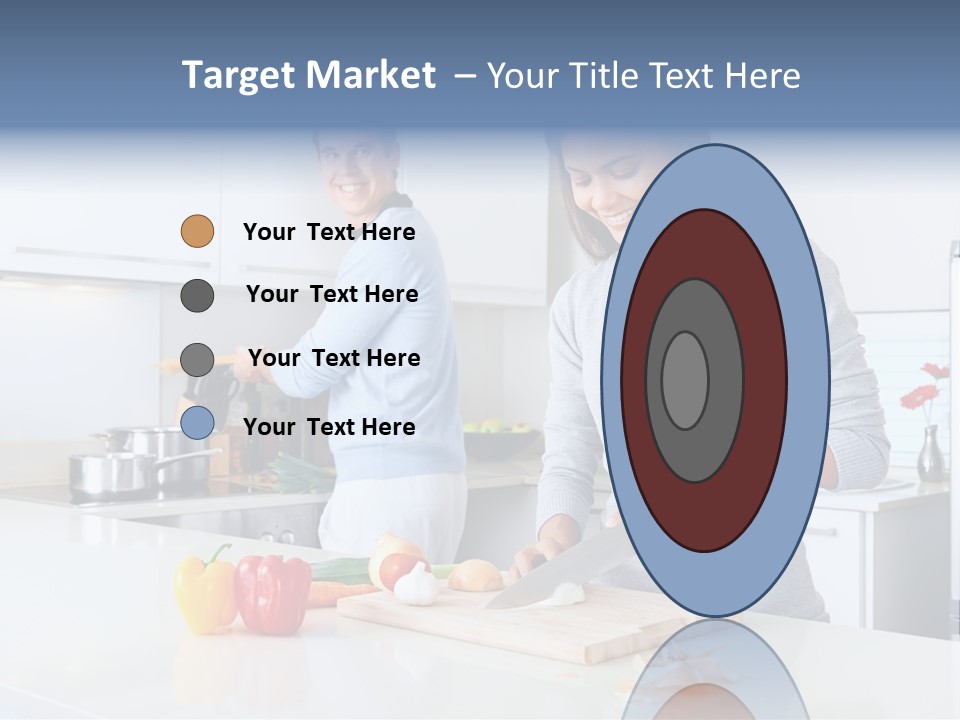 Man Tomato Cook PowerPoint Template