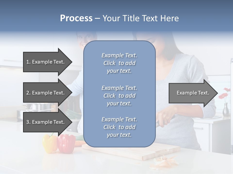 Man Tomato Cook PowerPoint Template