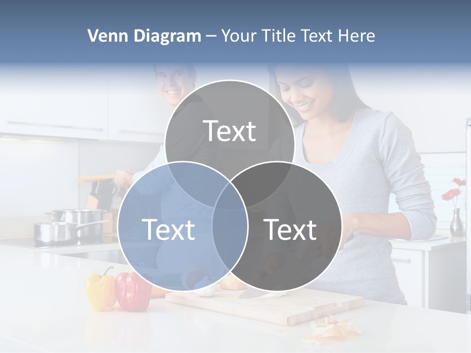 Man Tomato Cook PowerPoint Template