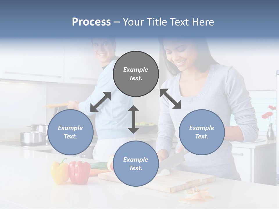 Man Tomato Cook PowerPoint Template
