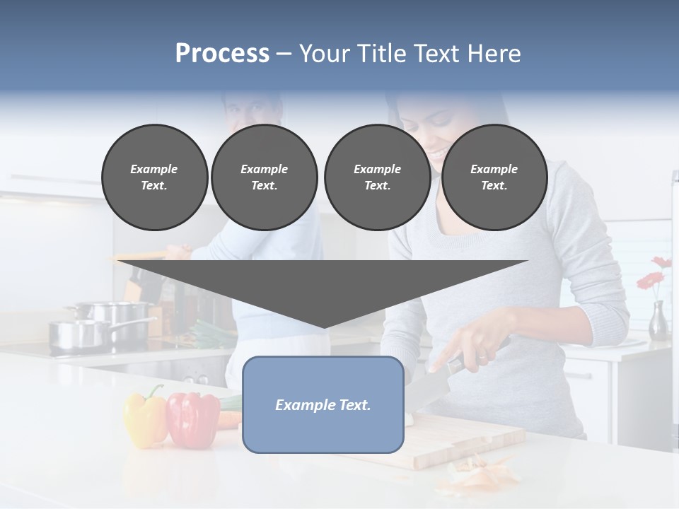 Man Tomato Cook PowerPoint Template