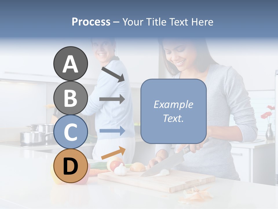 Man Tomato Cook PowerPoint Template