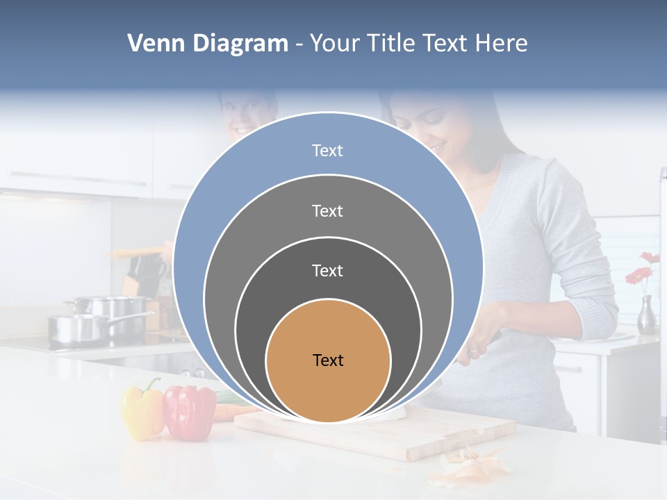 Man Tomato Cook PowerPoint Template