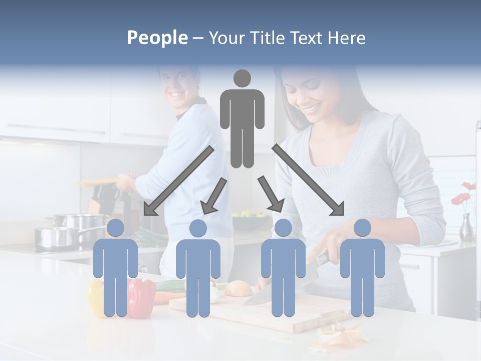 Man Tomato Cook PowerPoint Template