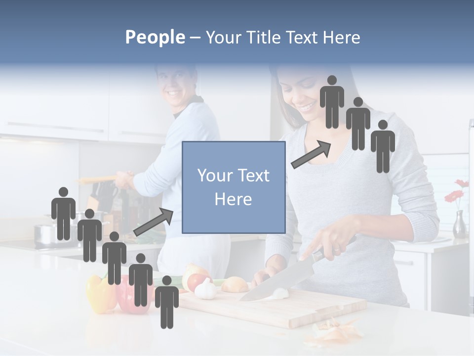 Man Tomato Cook PowerPoint Template