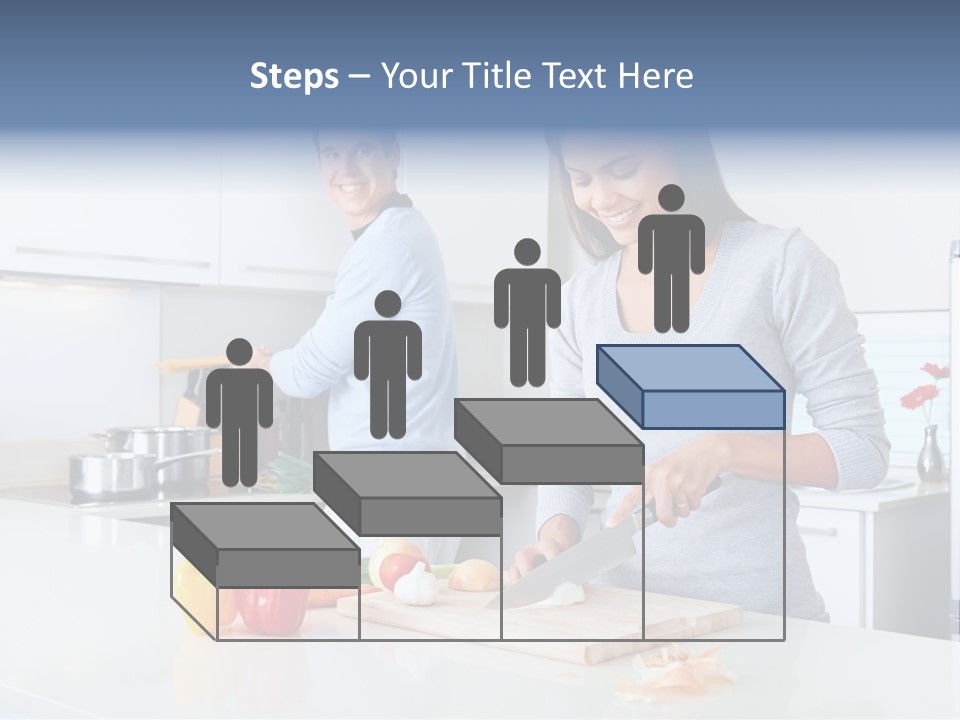 Man Tomato Cook PowerPoint Template