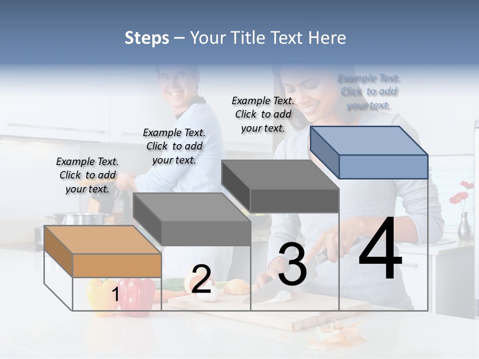 Man Tomato Cook PowerPoint Template