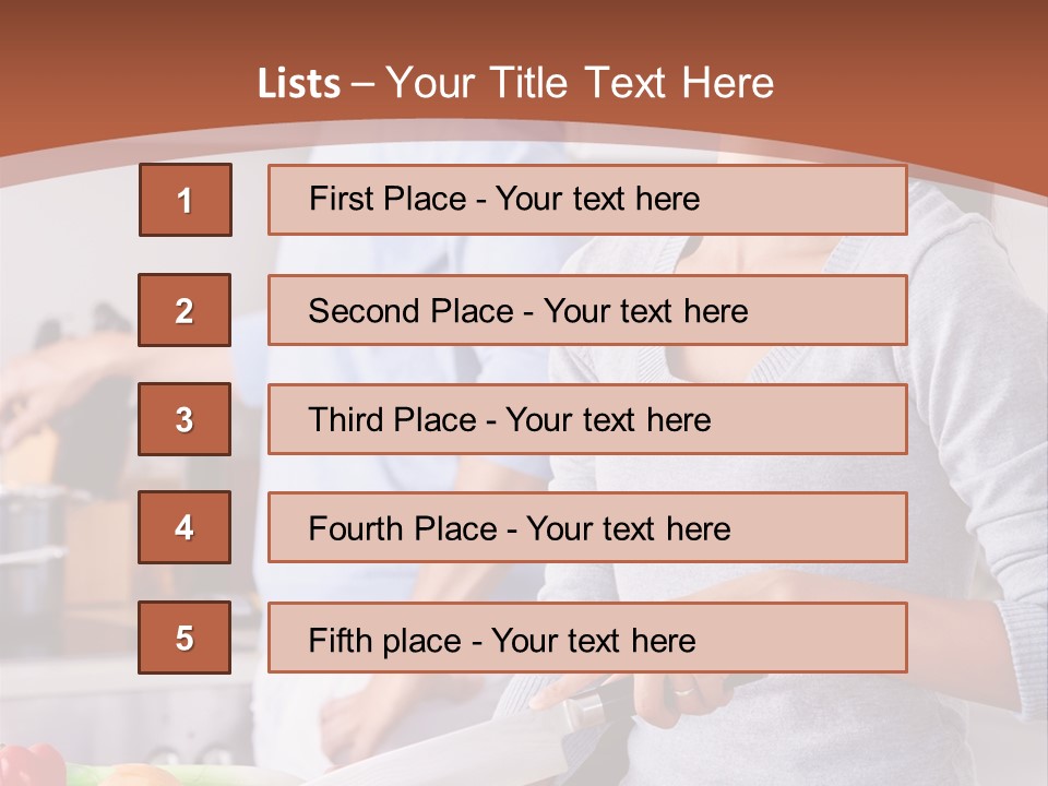 Tomato Food Recipe PowerPoint Template