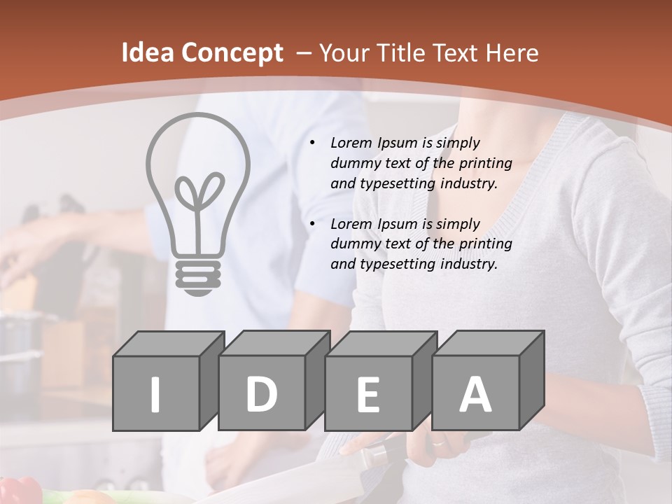 Tomato Food Recipe PowerPoint Template