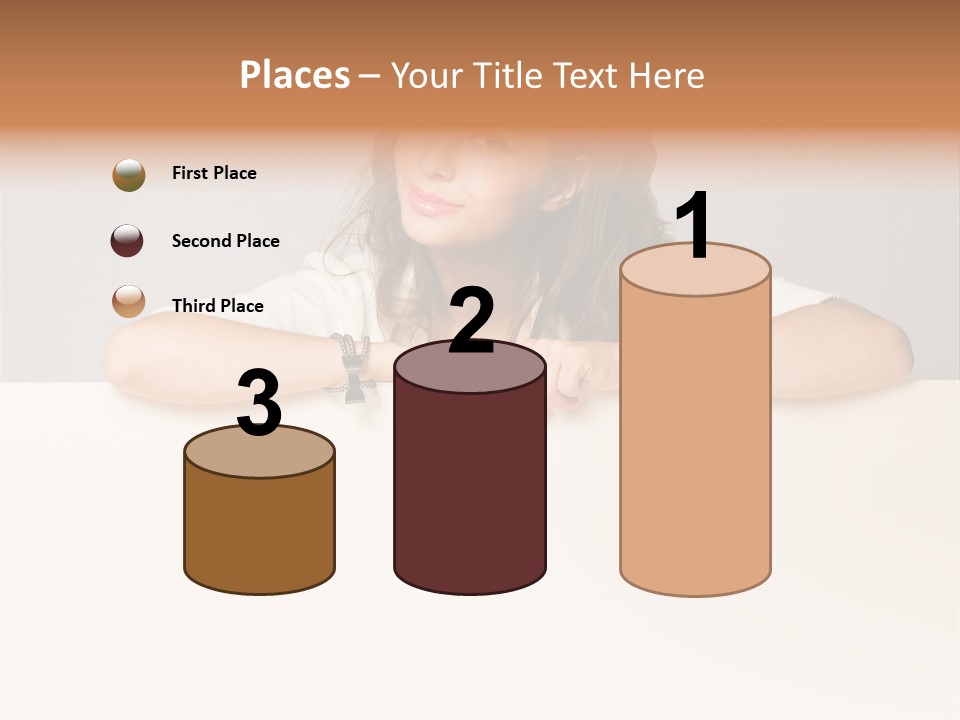 Asian Happy Smiling PowerPoint Template