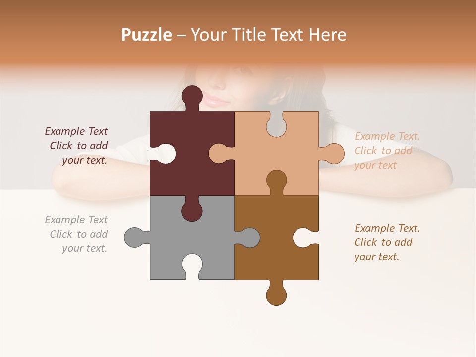 Asian Happy Smiling PowerPoint Template