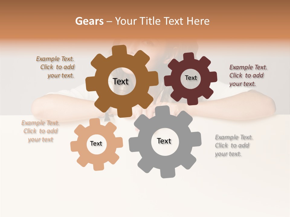 Asian Happy Smiling PowerPoint Template