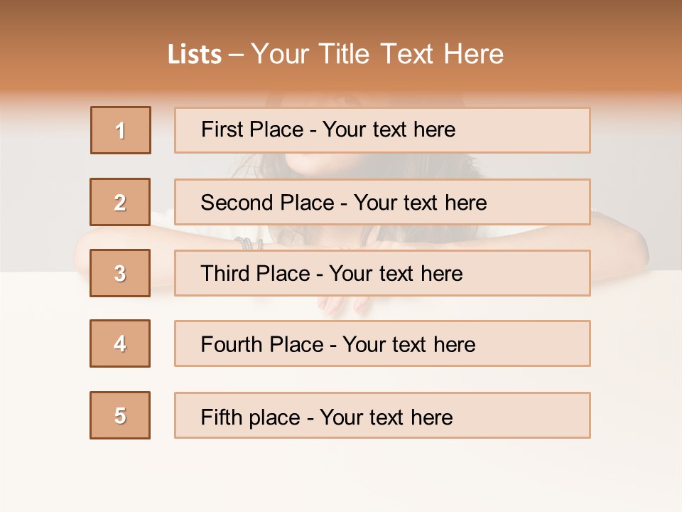 Asian Happy Smiling PowerPoint Template