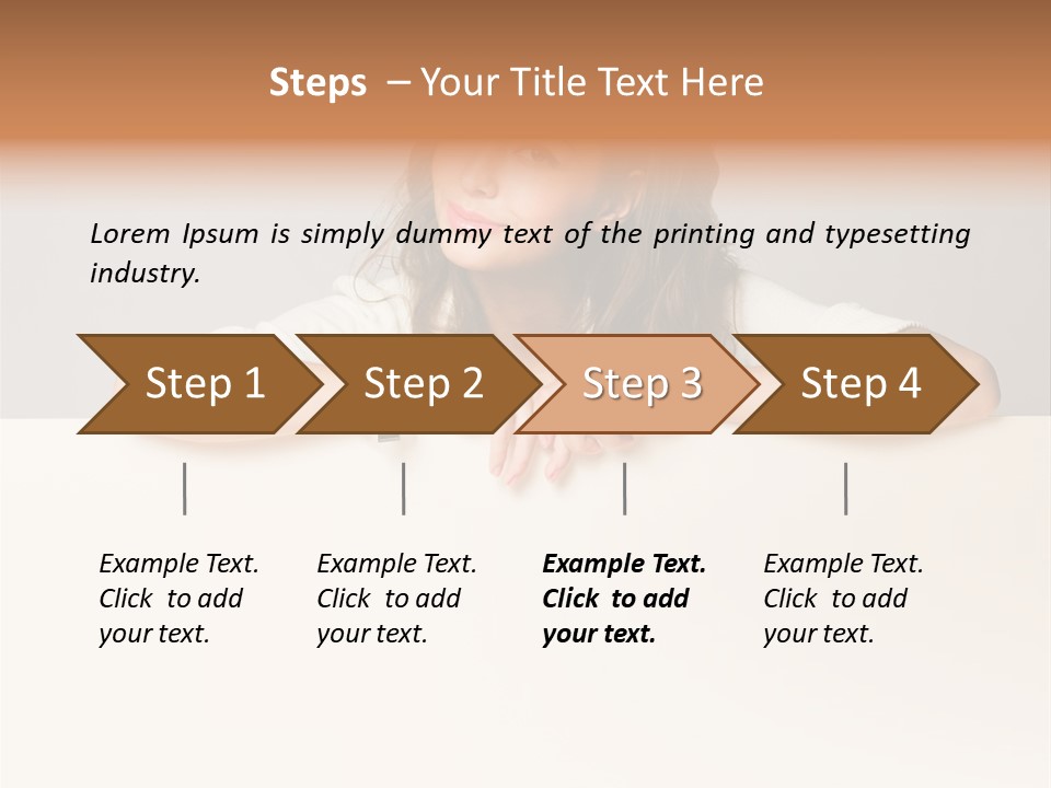 Asian Happy Smiling PowerPoint Template