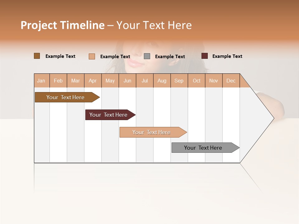 Asian Happy Smiling PowerPoint Template