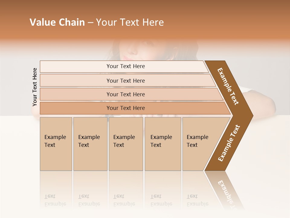 Asian Happy Smiling PowerPoint Template