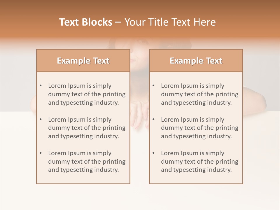Asian Happy Smiling PowerPoint Template
