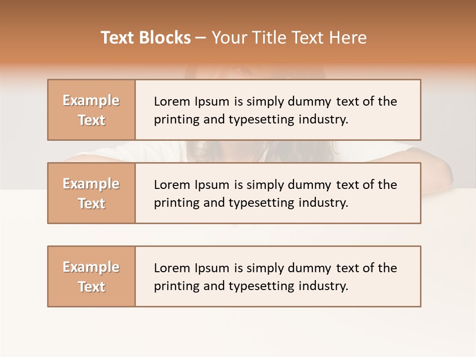 Asian Happy Smiling PowerPoint Template