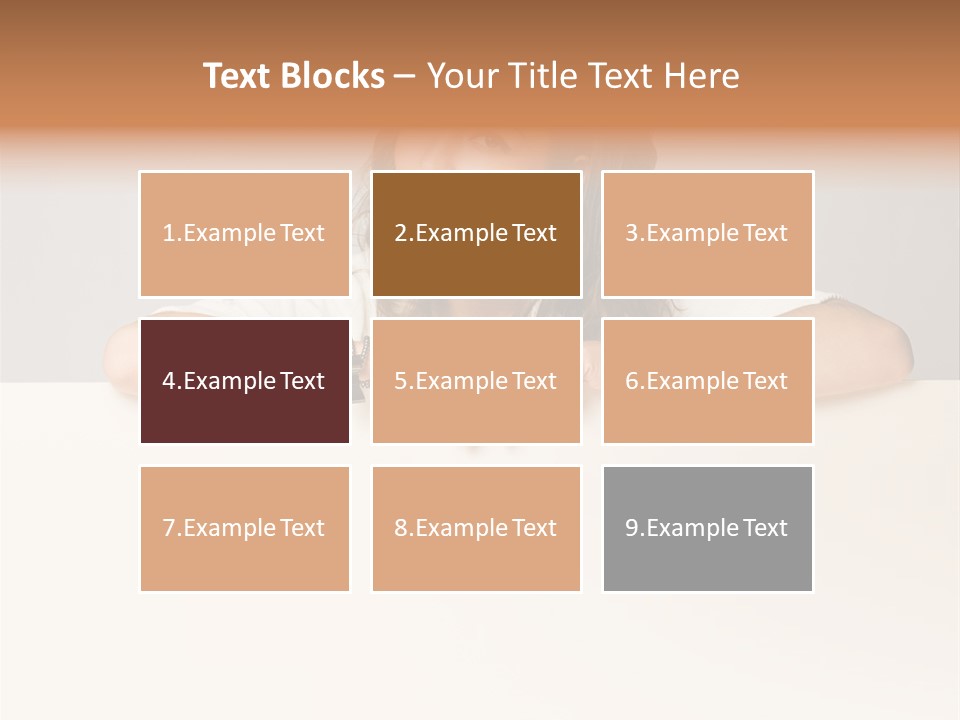 Asian Happy Smiling PowerPoint Template