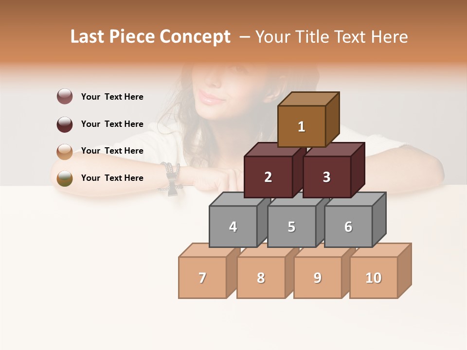 Asian Happy Smiling PowerPoint Template