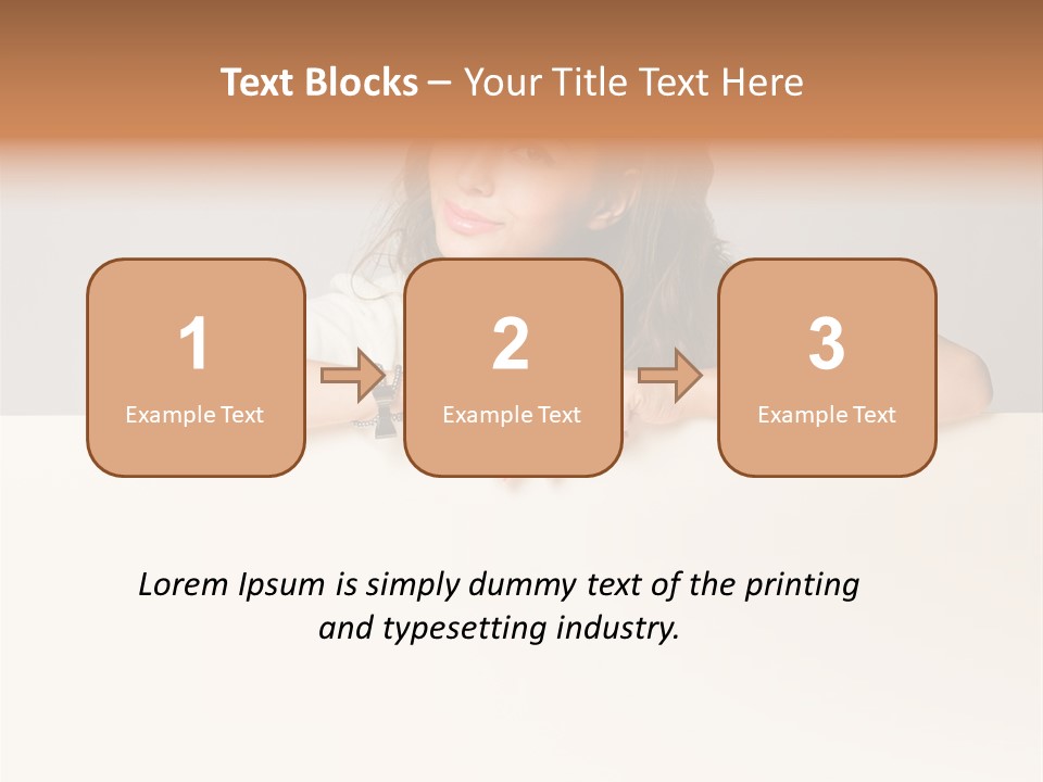 Asian Happy Smiling PowerPoint Template