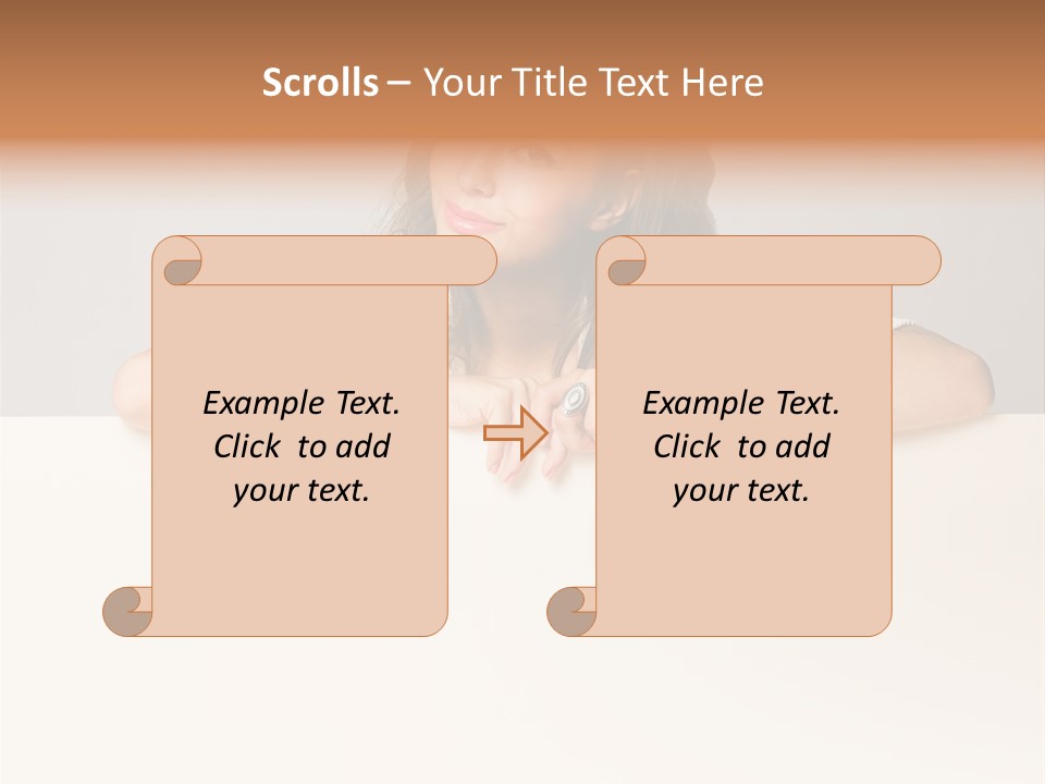 Asian Happy Smiling PowerPoint Template
