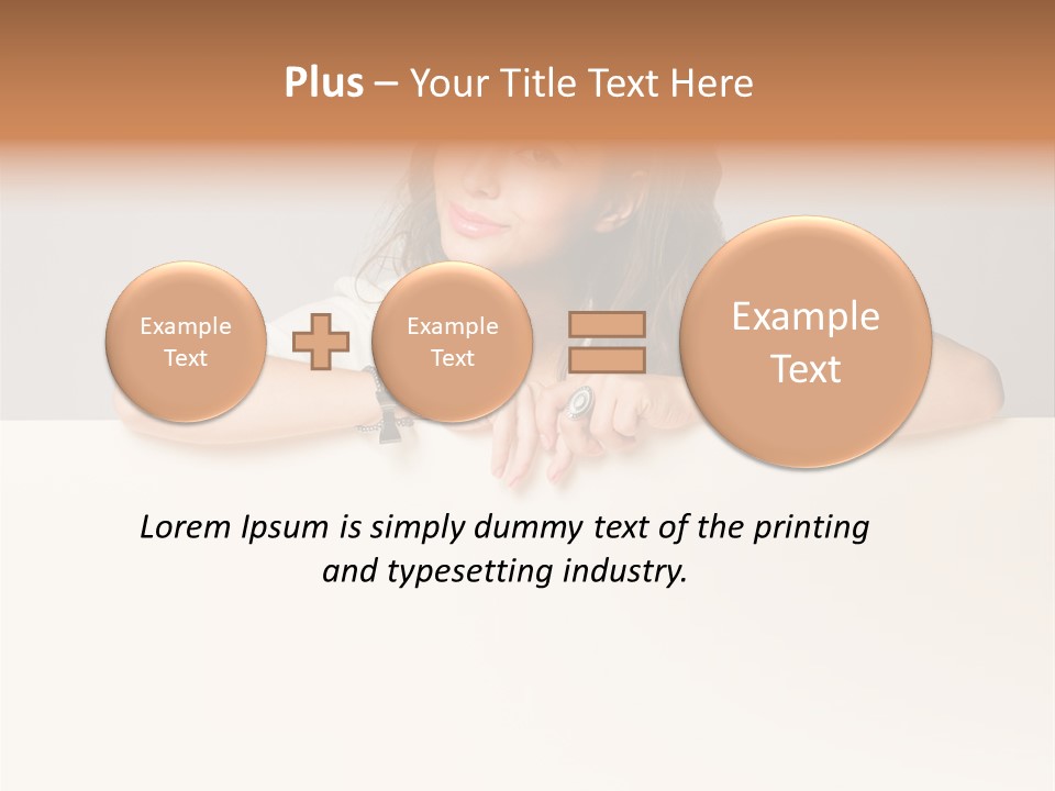 Asian Happy Smiling PowerPoint Template