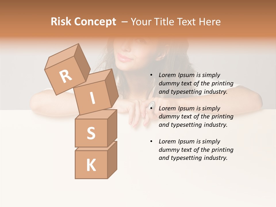 Asian Happy Smiling PowerPoint Template