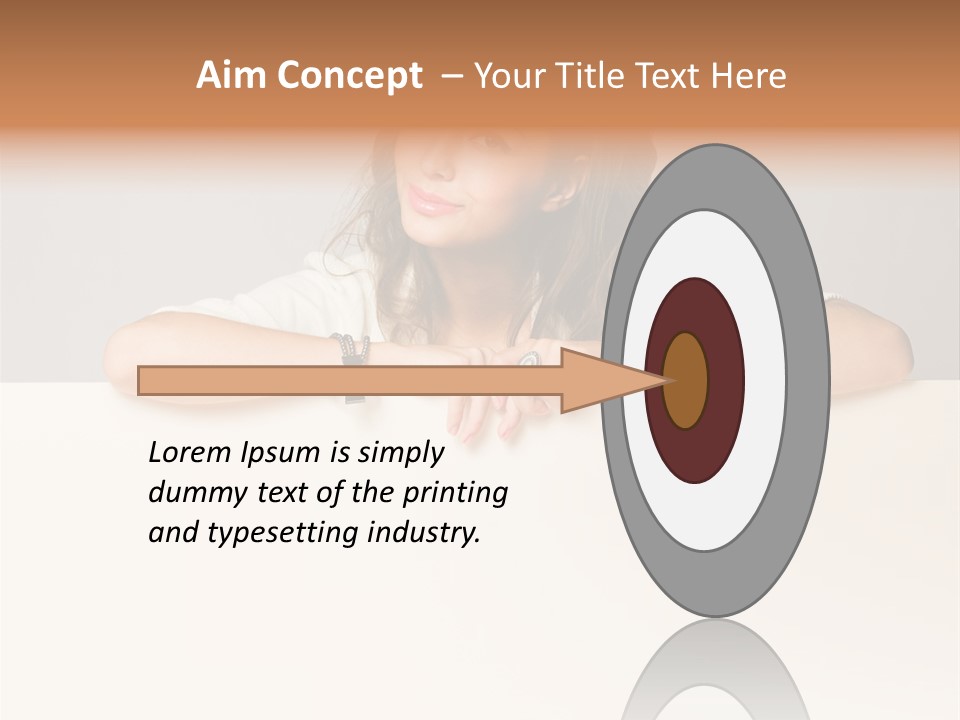 Asian Happy Smiling PowerPoint Template