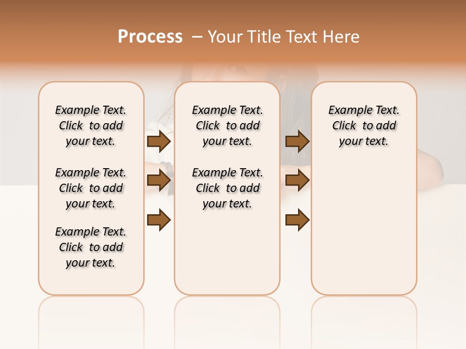 Asian Happy Smiling PowerPoint Template