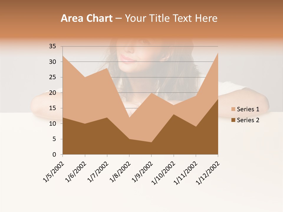 Asian Happy Smiling PowerPoint Template