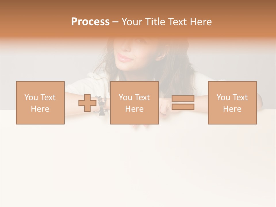 Asian Happy Smiling PowerPoint Template