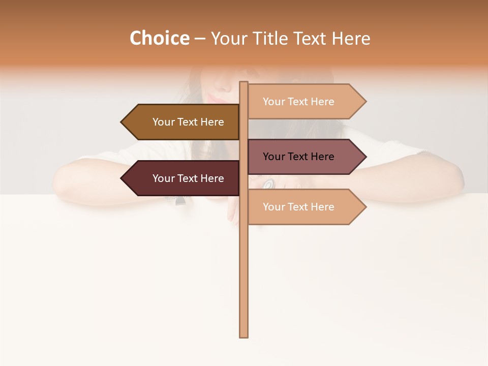Asian Happy Smiling PowerPoint Template