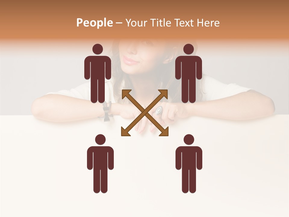 Asian Happy Smiling PowerPoint Template