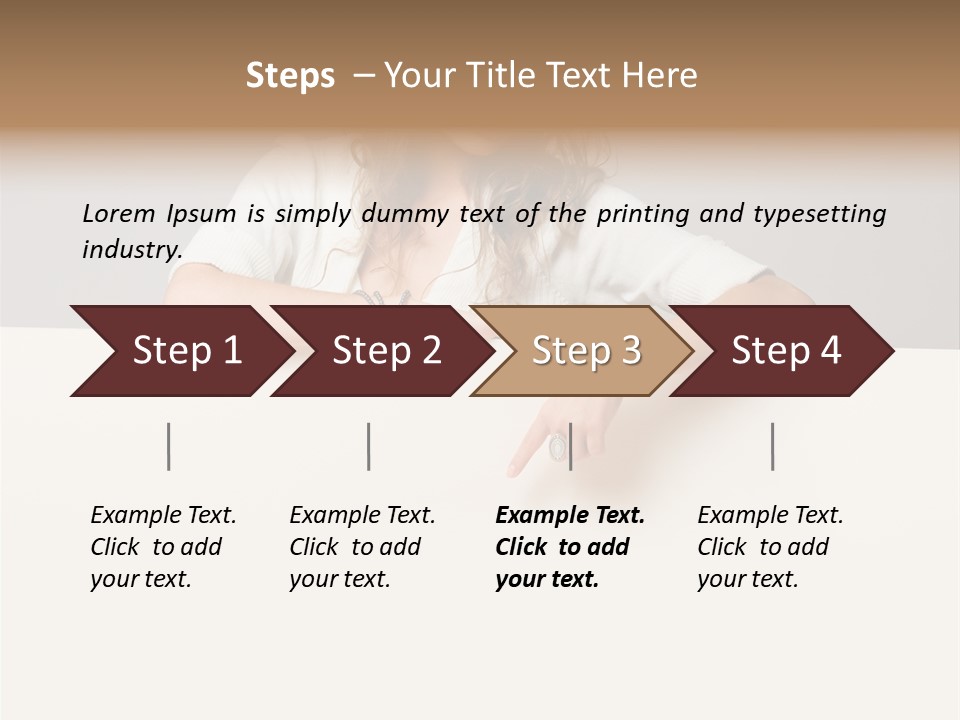 Asian Woman Sexy PowerPoint Template