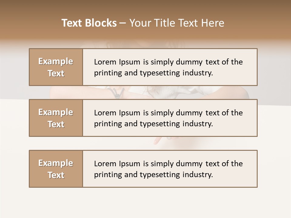 Asian Woman Sexy PowerPoint Template