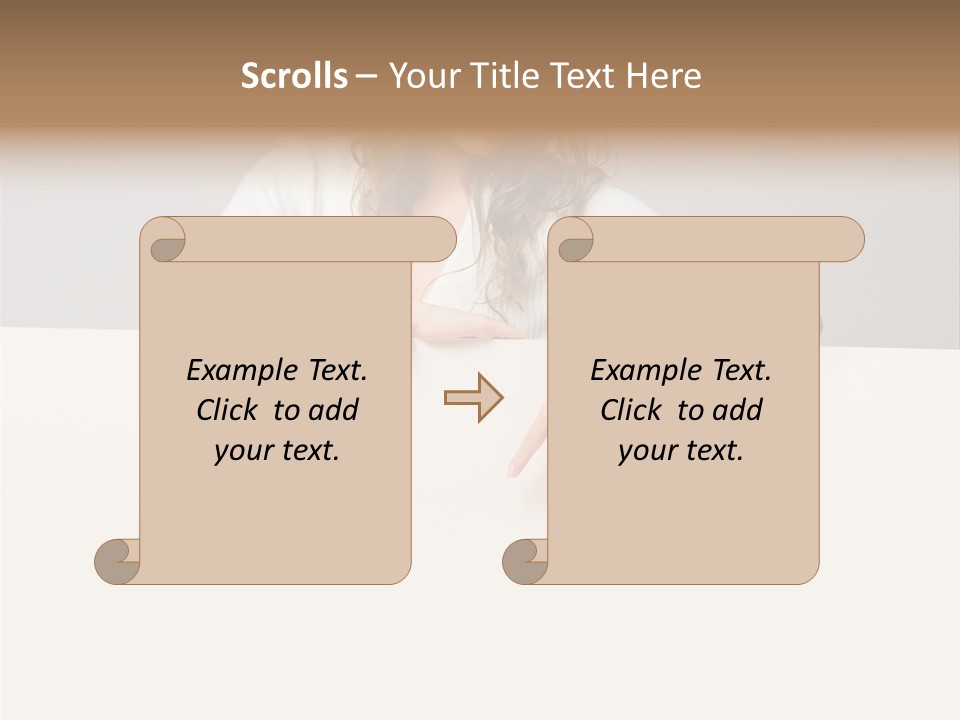 Asian Woman Sexy PowerPoint Template