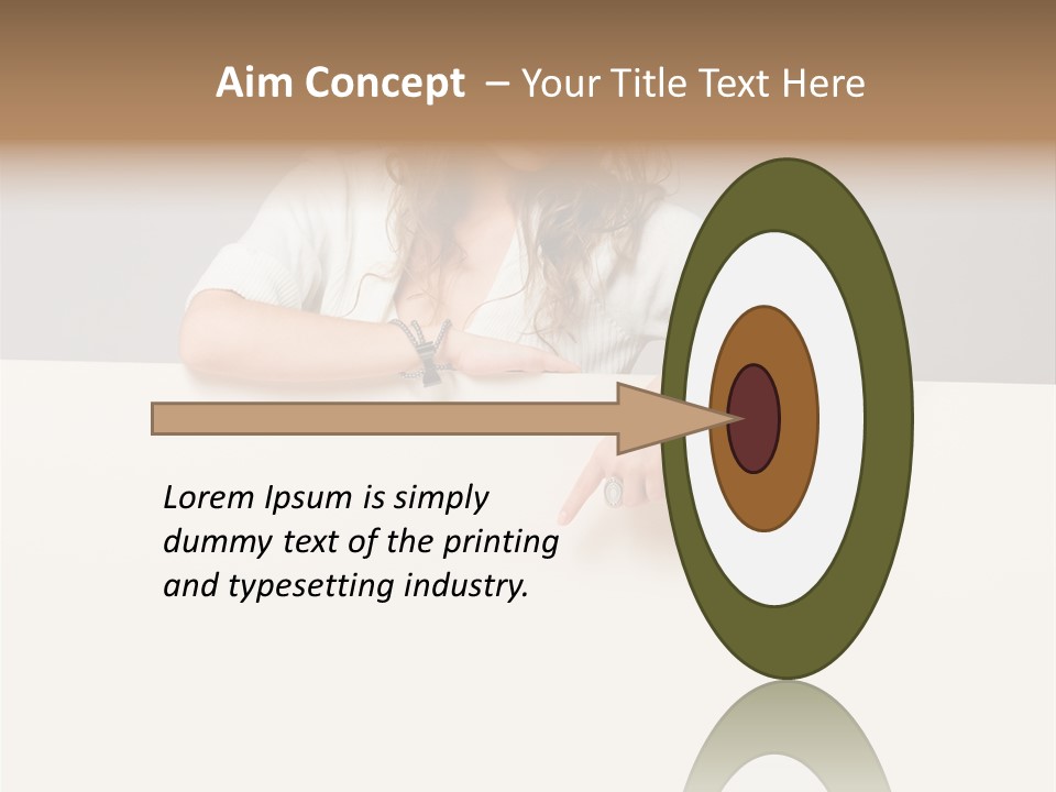 Asian Woman Sexy PowerPoint Template