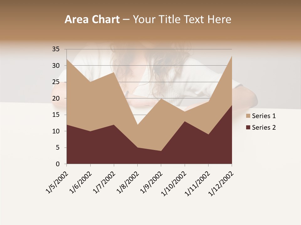 Asian Woman Sexy PowerPoint Template