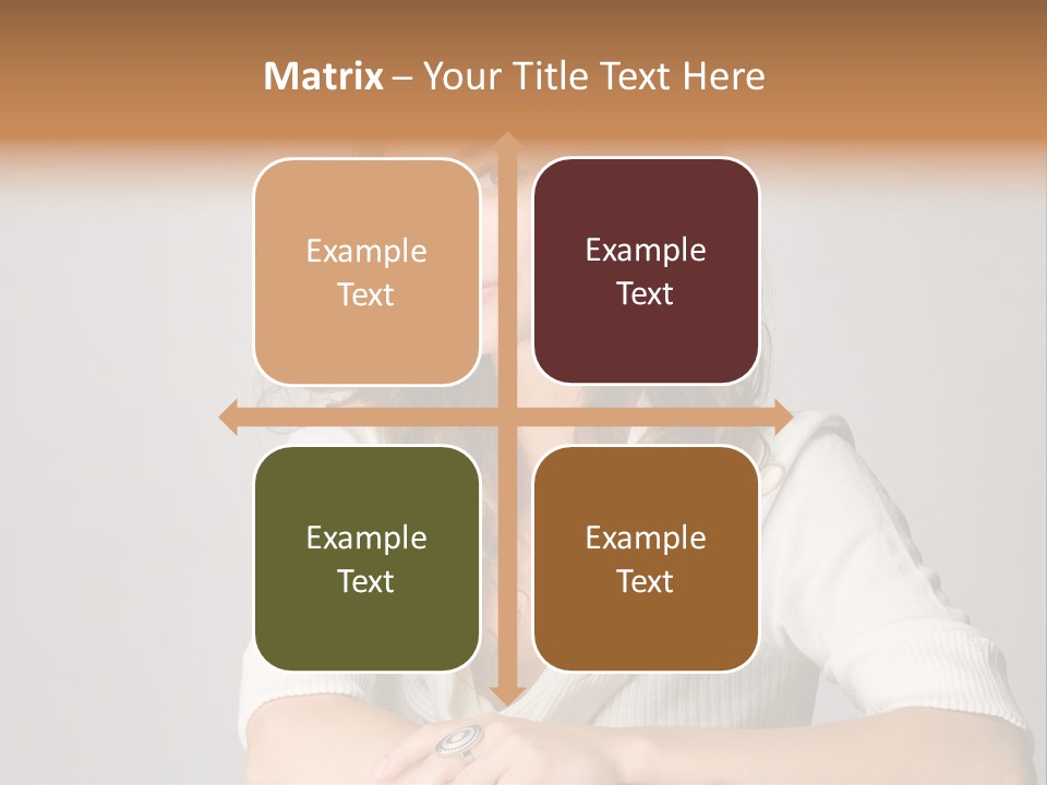 Tanned Person Girl PowerPoint Template