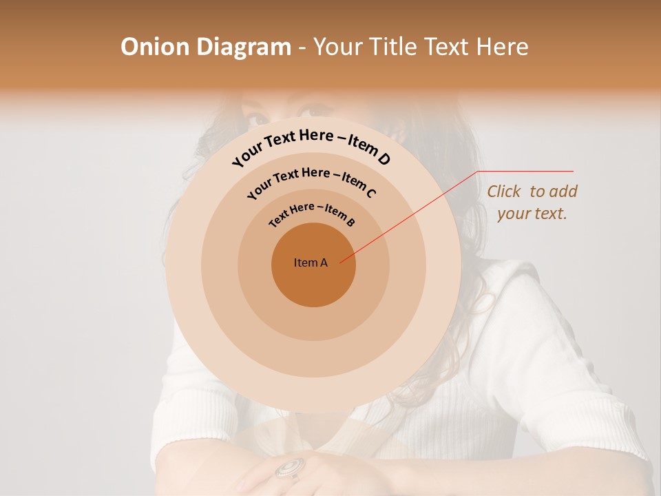 Tanned Person Girl PowerPoint Template